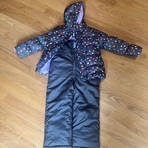 Girls Carter’s snow suit